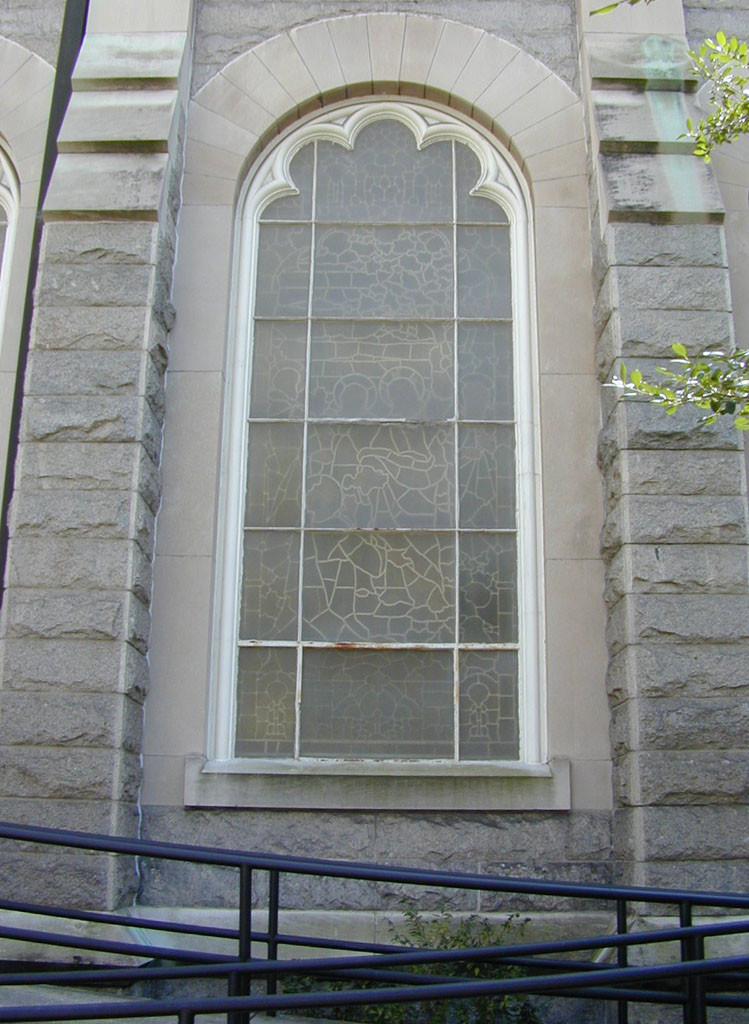 Stained Glass Window before Rehabilitation