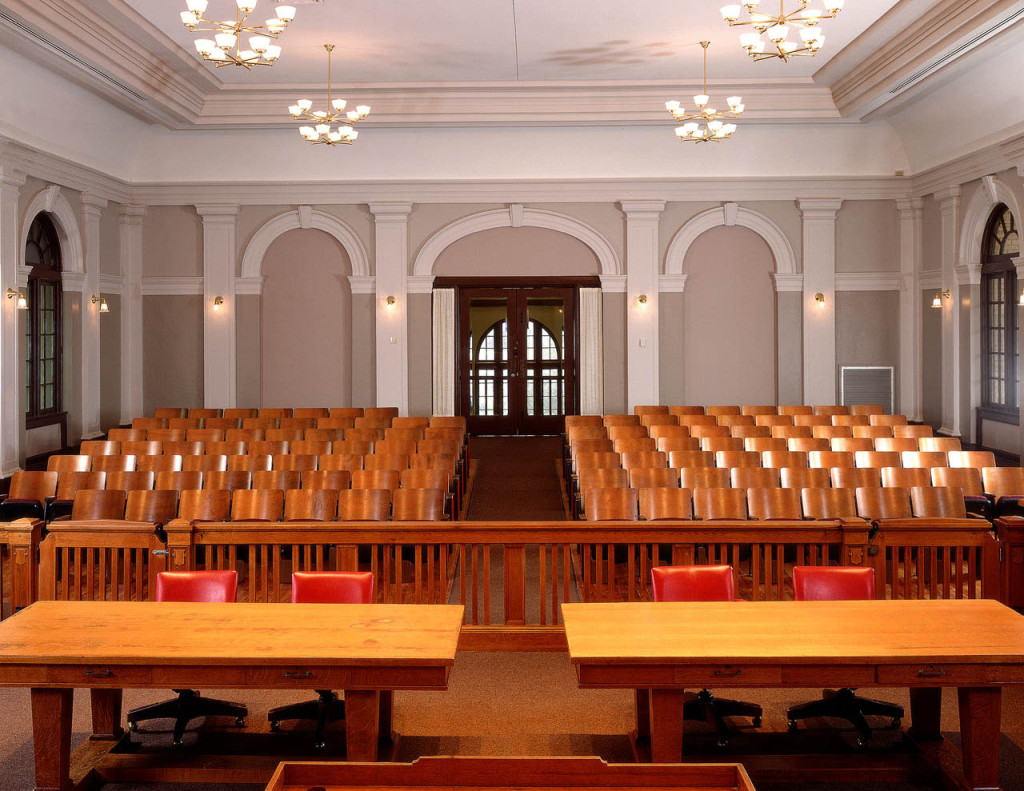 Courtroom from Judge's Bench